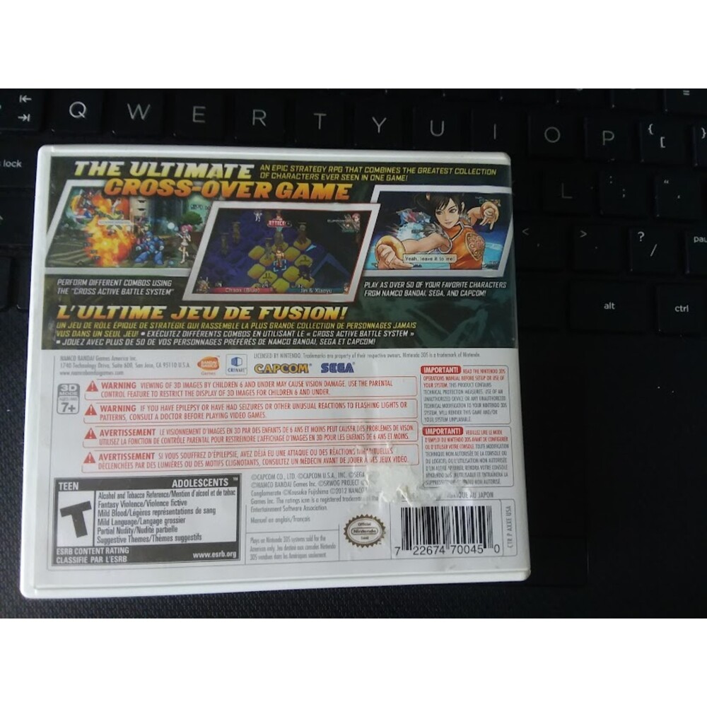 Nintendo 3DS Project X Zone Video game Complete In Box - Picture 4 of 9